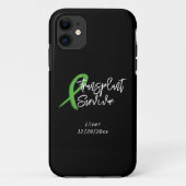 Transplant Survivor Green Ribbon Trendy Custom Case-Mate iPhone Case (Achterkant)