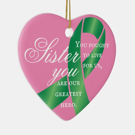 Transplant Survivor Moederdag  Keramisch Ornament (Rechts)