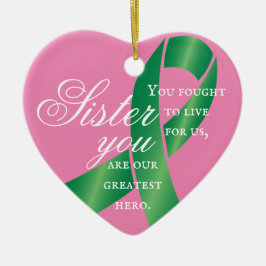 Transplant Survivor Moederdag  Keramisch Ornament
