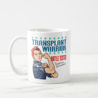 Transplant Warrior - een  Vrouwentransplantatie Koffiemok