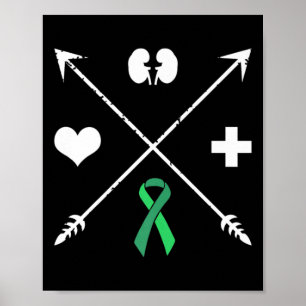 Transplantaat bewustzijn Nierziekte Maand Poster