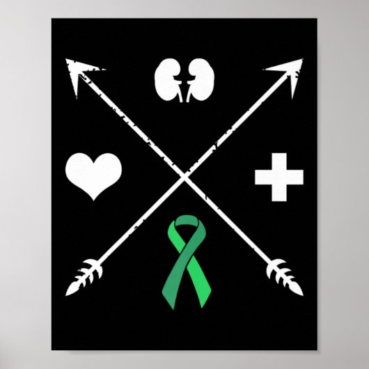 Transplantaat bewustzijn Nierziekte Maand Poster (Voorkant)
