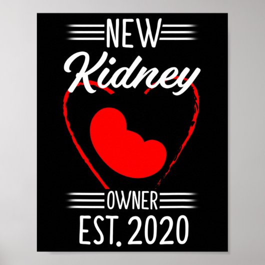 Transplantaat ontvanger 2020 orgaan poster (Voorkant)