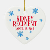  transplantaatontvanger keramisch ornament (Achterkant)