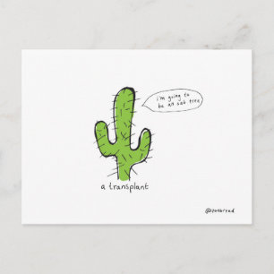 transplantatie briefkaart