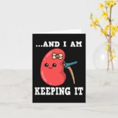 Transplantatie Nierdonor Nierziekte 3 Kaart (Gele Bloem)