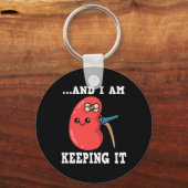 Transplantatie Nierdonor Nierziekte 3 Sleutelhanger (Voorkant)