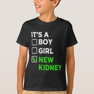 Transplantatie overlevende nieuwe nier eigenaar t-shirt