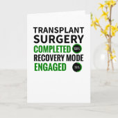 Transplantatie Surgery Recovery | Transplant Survi Kaart (Gele Bloem)