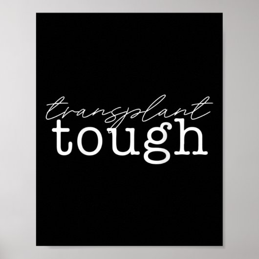 Transplantatie Taai nierorgaan niertransplantaat m Poster (Voorkant)