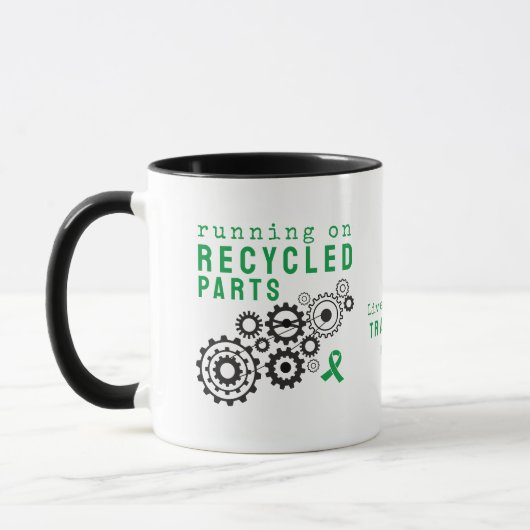 Transplanteer Gerecycleerde Onderdelen Custom Stea Mok (Links)