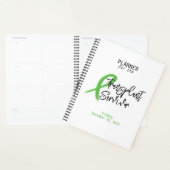 Transplanteer Survivor Green Ribbon Custom Planner (Display)