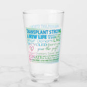 Transplantsterk nieuw levensontwerp glas (Achterkant)