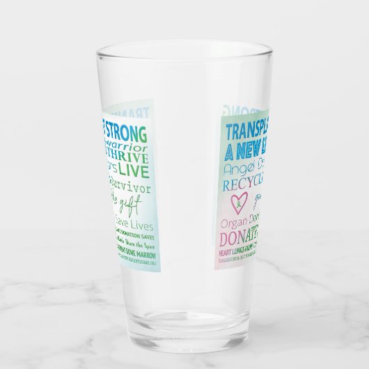 Transplantsterk nieuw levensontwerp glas (Rechts)