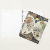 Transport Aeriens Internationaux Wereldkaart Planner (Display)