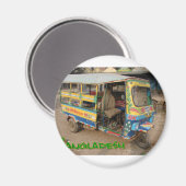 Transport Bangladesch Magneet (Voorkant / Achterkant)