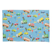 Transport Blue. Kussensloop (Voorkant)