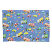 Transport Blue. Kussensloop (Voorkant)