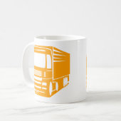 Transport en Logistiek Vrachtwagen Logo Mok (Voorkant links)