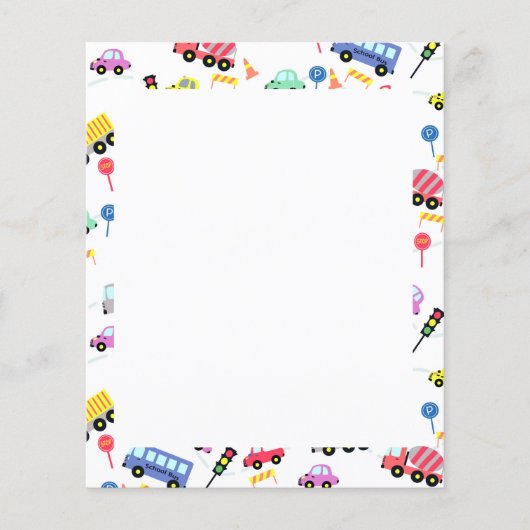 Transport White Stationery Paper (Voorkant)
