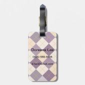 Transportachtergrond Bagagelabel (Achterkant verticaal)