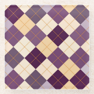 Transportachtergrond Glazen Onderzetter