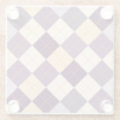 Transportachtergrond Glazen Onderzetter (Achterkant)