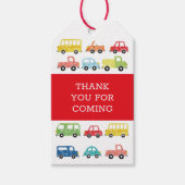 TRANSPORTATIE-BIRTHDAY-INVITATIE CADEAULABEL (Voorkant)