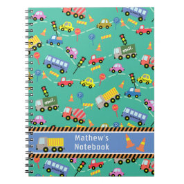 Transportatie Groen.  Notitieboek