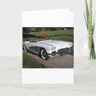 Transportation 077,classic cars,corvette,a classic kaart