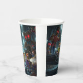 transportband-ramp papieren bekers (Links)