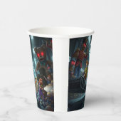 transportband-ramp papieren bekers (Rechts)