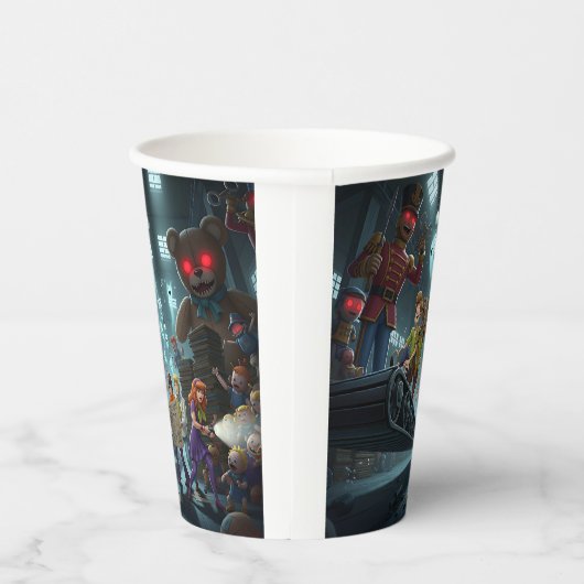 transportband-ramp papieren bekers (Rechts)