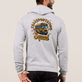 transportbrigade hoodie (Achterkant)