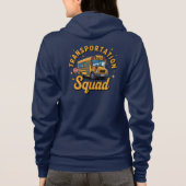 transportbrigade hoodie (Achterkant)