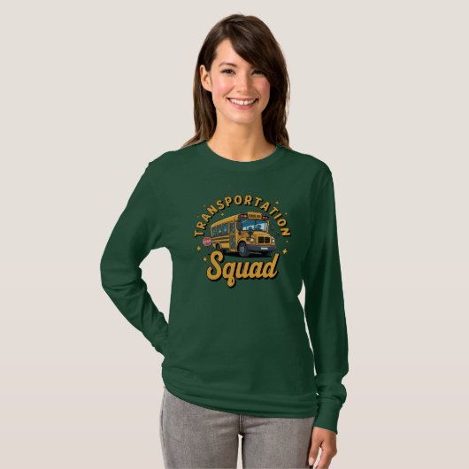 transportbrigade t-shirt (Voorkant volledig)