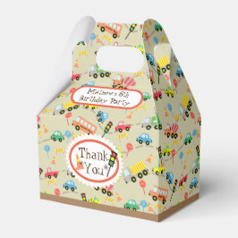 Transportbruin voorhokje bedankdoosjes