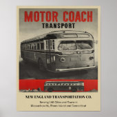  transportbus Circa 1940 Poster (Voorkant)