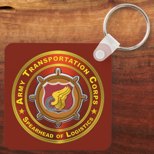 transportcorps sleutelhanger (Achterkant)