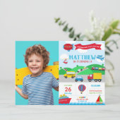 Transportdag Fotonodigjongen Kaart (Staand voorkant)