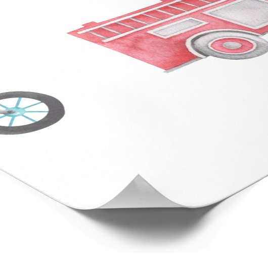 Transportdag Welkomstbord Bosbouw Poster (Hoek)