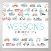 Transportdag Welkomstbord Bosbouw Poster (Voorkant)