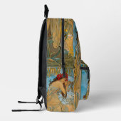 Transportdealers door Alphonse Mucha (1902) Bedrukte Rugzak (Links)