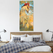 Transportdealers door Alphonse Mucha (1902) Canvas Afdruk (Insitu (Slaapkamer))