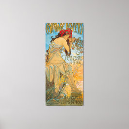Transportdealers door Alphonse Mucha (1902) Canvas Afdruk