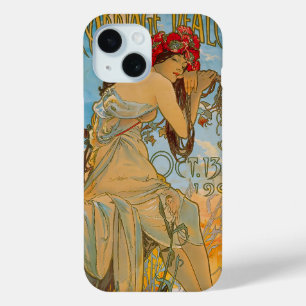 Transportdealers door Alphonse Mucha (1902) iPhone 15 Case