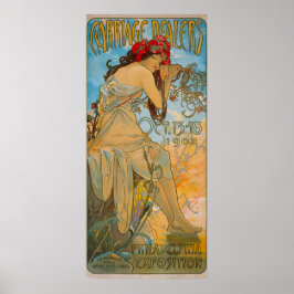 Transportdealers door Alphonse Mucha (1902) Poster