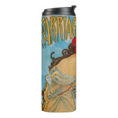 Transportdealers door Alphonse Mucha (1902) Thermosbeker (Gedraaid links)