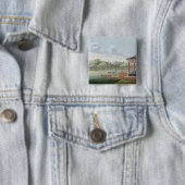 Transportiecertificaten voor thee (m/v papier) vierkante button 5,1 cm (In situ)