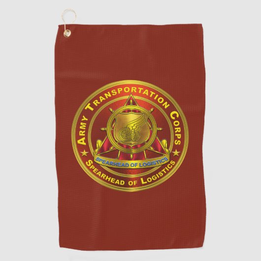 Transportkorps Golfhanddoek (Voorkant)